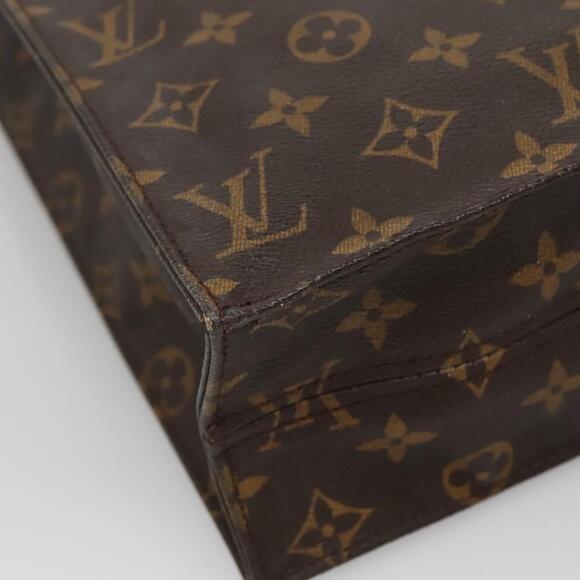 LOUIS VUITTON Monogram Sac Plat Hand Bag M51140 - Picture 14 of 16